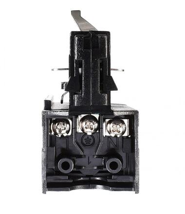Deko-Light kolejnicový systém 3-fázový 230V D Line 3-fázový adaptér pro montáž svítidel vč. montážního příslušenství 220-240V AC/50-60Hz černá RAL 9011 84 mm 710099