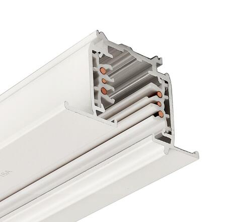 Deko-Light 3-fázový kolejnicový systém - D Line DALI vestavná lišta s křídly 3m, bílá 710510