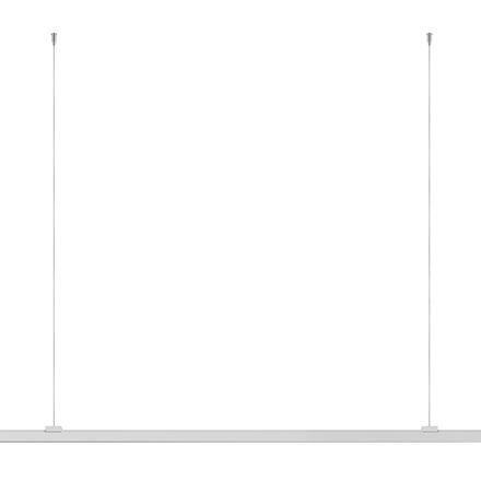 Deko-Light 1-fázový kolejnicový systém D One zakřivený závěsný držák 3m lanko, bílá 720046