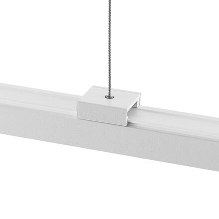 Deko-Light 1-fázový kolejnicový systém D One zakřivený závěsný držák 3m lanko, bílá 720046