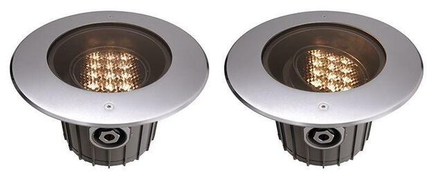 Light Impressions Deko-Light zemní svítidlo světle Flex 18 220-240V AC/50-60Hz 18,40 W 3000 K 770 lm 190 mm stříbrná 730266
