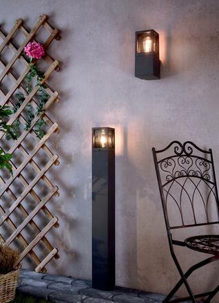 Deko-Light stojací svítidlo - Facado A 650 mm, 1x max. 20 W E27, antracit 730496