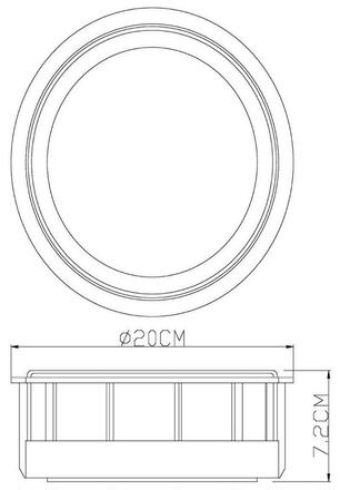 Deko-Light nástěnné přisazené svítidlo Meissa 220-240V AC/50-60Hz 6,80 W 3000 K 300 lm tmavěšedá 731058