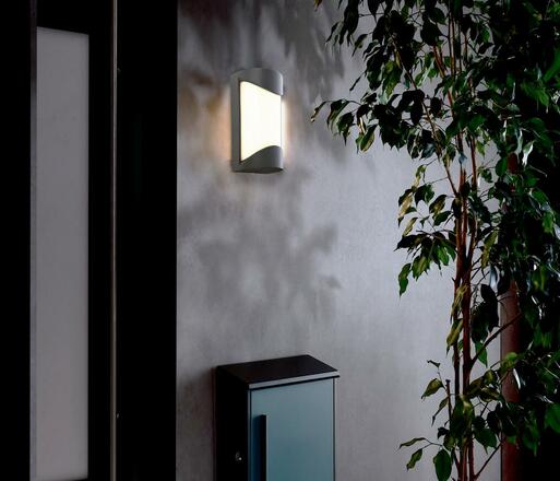 Deko-Light nástěnné přisazené svítidlo Grumium hranaté CCT 220-240V AC/50-60Hz 10,00 W 3000/4000 K 530 lm 100 tmavěšedá 731126