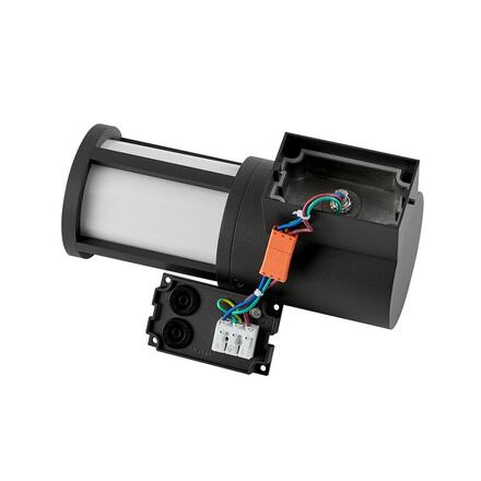 Deko-Light nástěnné přisazené svítidlo - Facado II kulaté opal, 1x max 20 W, šedá 731154