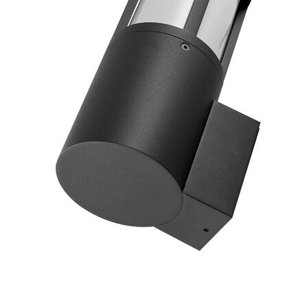 Deko-Light nástěnné přisazené svítidlo - Facado II kulaté opal, 1x max 20 W, šedá 731154