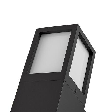 Deko-Light nástěnné přisazené svítidlo - Facado A, 1x max. 20 W E27, antracit 731157