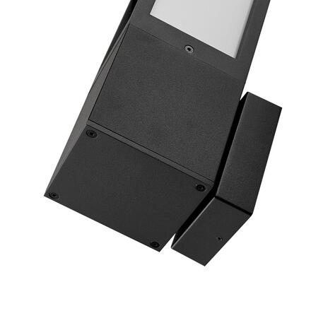 Deko-Light nástěnné přisazené svítidlo - Facado A, 1x max. 20 W E27, antracit 731157