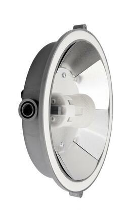 Deko-Light stropní a nástěnné přisazené svítidlo - Syrma kulaté, 1x max. 100 W E27, šedá 731164