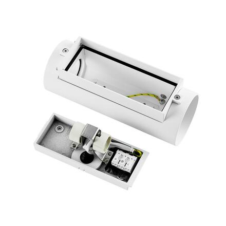 Deko-Light nástěnné přisazené svítidlo - Can IP65 up & down, 2x 7,5 W GU10, bílá 731225