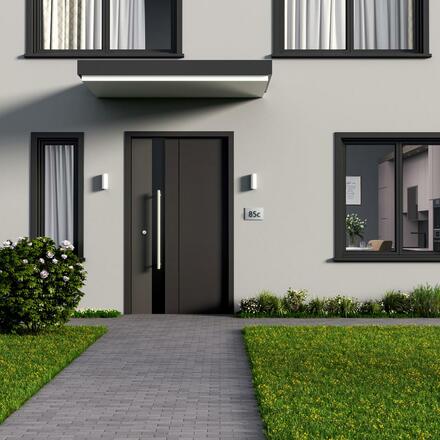 Deko-Light nástěnné přisazené svítidlo - Can IP65 up & down, 2x 7,5 W GU10, bílá 731225