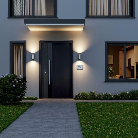 Deko-Light nástěnné přisazené svítidlo - Can IP65 up & down, 2x 7,5 W GU10, bílá 731225