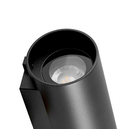 Deko-Light nástěnné přisazené svítidlo - Can IP65 up & down, 2x 7,5 W GU10, černá 731226