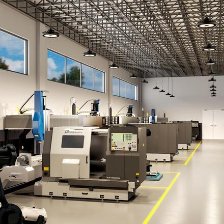 Deko-Light svítidlo do hal - Highbay Basic, 210/160/110W, 4000/4500/5700K, černá 732162