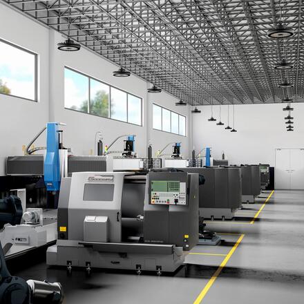 Deko-Light svítidlo do hal - Highbay Basic, 210/160/110W, 4000/4500/5700K, černá 732162