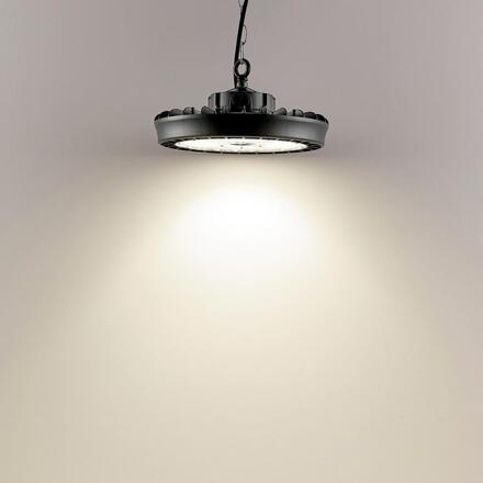 Deko-Light svítidlo do hal - Highbay Basic, 210/160/110W, DALI, 4000/4500/5700K, černá 732163