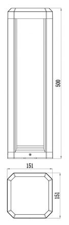 VÝPRODEJ VZORKU Deko-Light stojací svítidlo Rukbat 500 100-240V AC/50-60Hz 13,00 W 3000 K 590 lm 151,0 mm tmavě šedá 733047