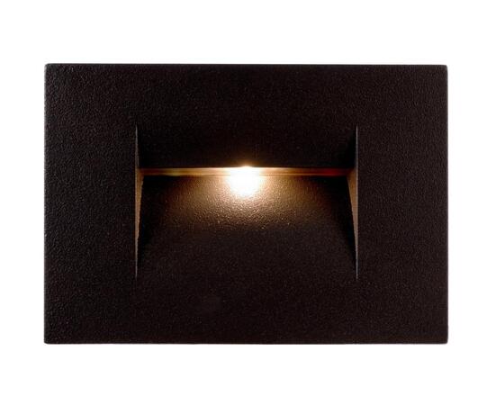 VÝPRODEJ VZORKU Deko-Light KapegoLED vestavné svítidlo do zdi Yvette I A 220-240V AC/50-60Hz 5,00 W 3000 K 75 lm 107 mm antracit 763004