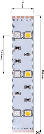 Deko-Light flexibilní LED pásek 5050-2x30-12V-RGB+6500K-3m 12V DC 6500 K 3000 mm 840060