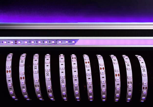 Deko-Light flexibilní LED pásek 5050-60-24V-fialová-5m 24V DC 10,00 W/m 3 lm/m 5000 mm 840292