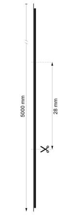 Deko-Light flexibilní LED pásek COB-576-24V-2700-6500K-5m 24V DC 37,50 W 2700-6500 K 3485 lm 5000 840374