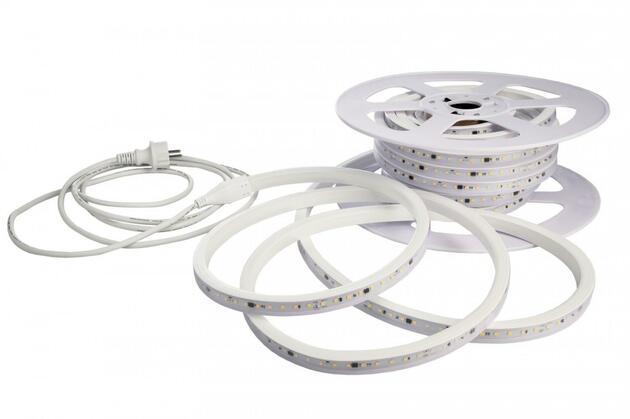 Deko-Light flexibilní LED pásek 2835-84-230V-3000K-15m-PVC Extrusion 220-240V AC/50-60Hz 14,00 W/m 3000 K 1470 lm/m 15000 mm 840386