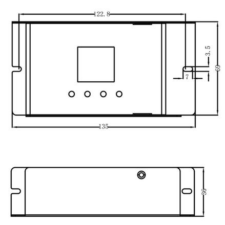 Deko-Light řídící jednotka DMX/RDM 4 CH CC dekodér 12-50V DC DMX512 4 CH 843054