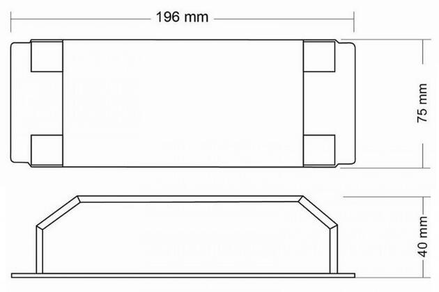 Light Impressions KapegoLED napájení HV DMX 24V/135W konstantní napětí IP20 stmívatelné 24V DC 135,00 W 843275