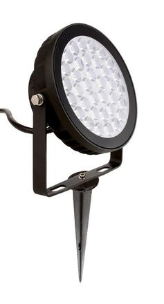 Deko-Light bodové svítidlo se zápichem, RF-smart, 230V, 25W, RGB+CCT, 2700-6500K, IP65 černá 843521