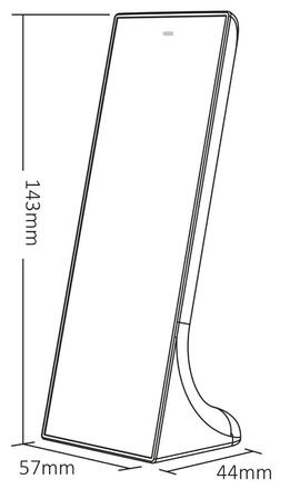 Deko-Light RF dálkové ovládání - RF-smart, černé, 3 zóny, Single/CCT/RGB/RG 843525