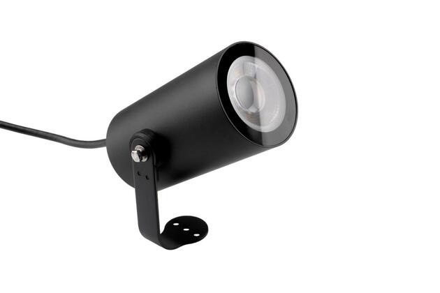 Deko-Light bodové venkovní svítidlo se zápichem RF-smart, Wide-Spot, 12W, RGB+2700-6500 K, černá 843540