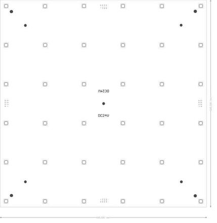 Light Impressions KapegoLED modulární systém Modular Panel II 6x6 24V DC 8,00 W 3000 K 685 lm 265 mm 848013