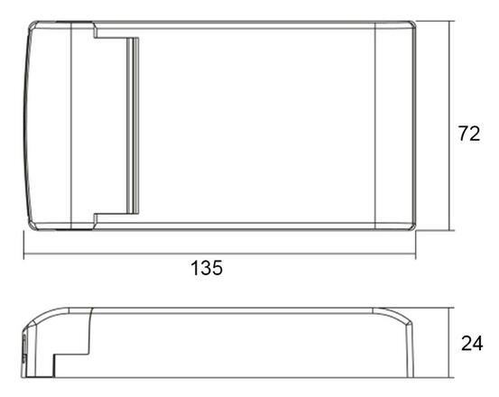 Deko-Light napájení BASIC, DIM, Multi CC, IE-45HD konstantní proud 1050-1600 mA IP20 stmívatelné 14-43V DC 14,7-45,00 W 862193