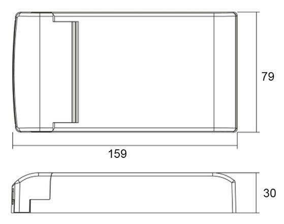 Deko-Light napájení BASIC, DIM, Multi CC, IE-75D konstantní proud 1050-1600 mA IP20 stmívatelné 25-70V DC 26,00-75,00 W 862194