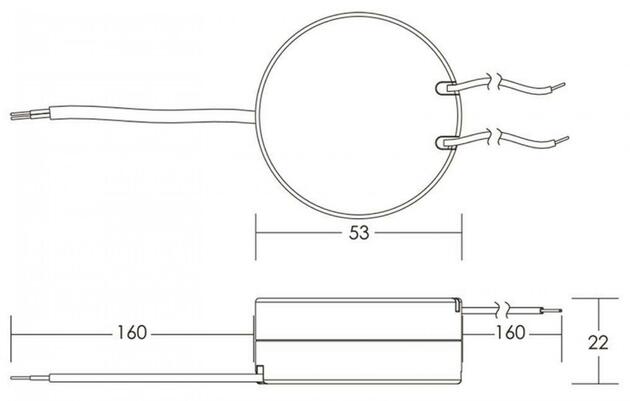 Deko-Light napájení (CC, DC) - ROa, CC, RS350mA/8W 862212