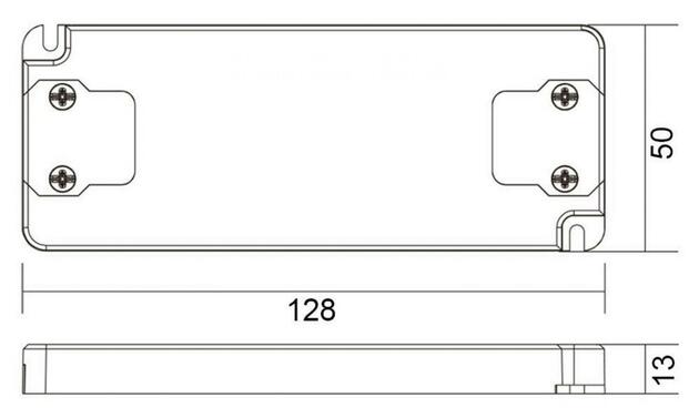 Deko-Light LED-napájení FLAT, CC, UT350mA/12W konstantní proud 350 mA IP20 2-35V DC 0,70-12,00 W 862223