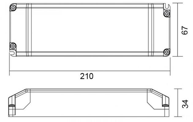 Deko-Light LED-napájení BASIC, DIM, CV, 12V 34-100W konstantní napětí 2700-8300 mA IP20 stmívatelné 12V DC 34,00-100,00 W 862241