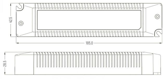 Deko-Light napájení (CV, DC) stmívatelné - BASIC, DIM, CV, EUP40D-1W24V-0 862255