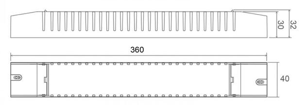 Deko-Light napájení (CV, DC) stmívatelné, BASIC, DIM, CV, LCP240AD-1H24V, DALI 2.0 konstantní napětí 0-10000 mA IP20 24V DC 240W 862263