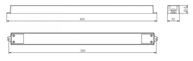 Deko-Light napájení (CV, DC) stmívatelné - Long-Flat, DIM, CV, 48V 25-75W 862283