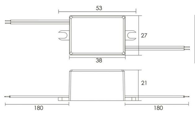 Light Impressions Deko-Light napájení MiniD50004NT konstantní proud 500 mA IP65 stmívatelné 4-8V DC 4,00 W 872014