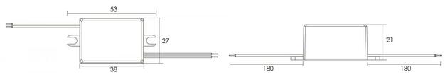 Deko-Light LED-napájení MINI, CV, 12V/4W konstantní napětí 0-330 mA IP65 12V DC 4,00 W 872127