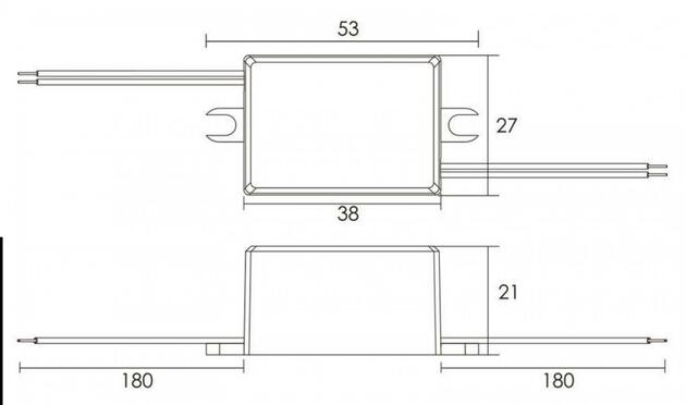 Deko-Light LED-napájení MINI, CC, 700mA/4W konstantní proud 700 mA IP65 2,5-6V DC 1,75-4,00 W 872131