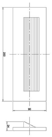 Deko-Light kryt bílá schodek pro Light Base III Outdoor  930461