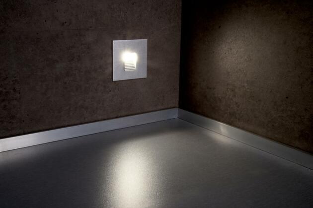 Deko-Light kryt hranaté šedá schodek pro Alwaid 930486