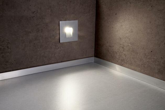 Deko-Light kryt hranaté šedá schodek pro Alwaid 930486