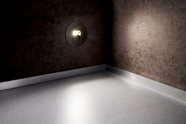 Deko-Light kryt kulaté černá schodek pro Alwaid 930499