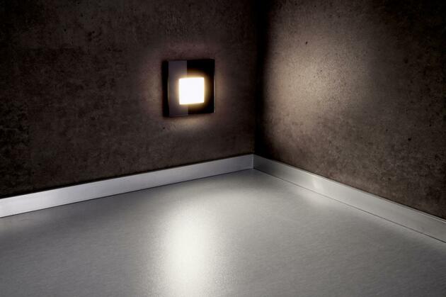 Deko-Light příslušenství - sklo-kryt mléčné hranaté černé pro Alwaid 930842