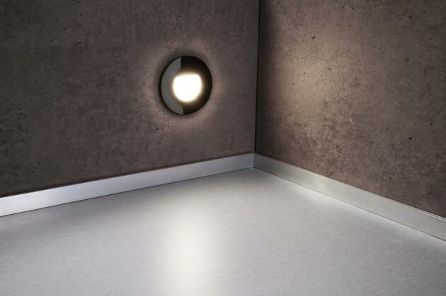 Deko-Light příslušenství - sklo-kryt mléčné kulaté černé pro Alwaid 930843