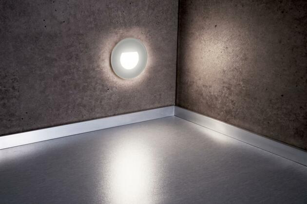 Deko-Light příslušenství - sklo-kryt mléčné kulaté stříbrné pro Alwaid 930861